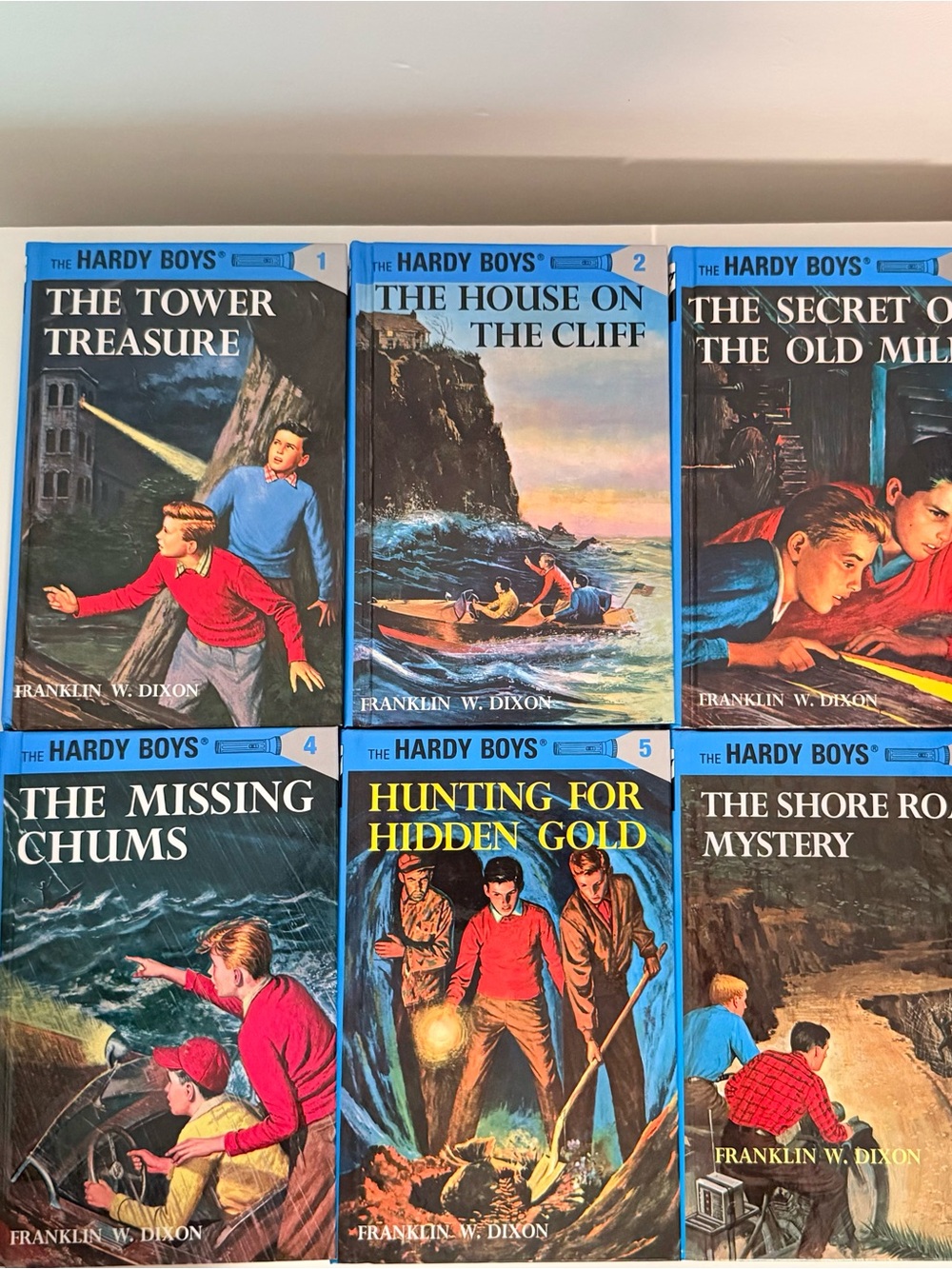 Volume 1-6 Hardy Boys Mystery Hardcover